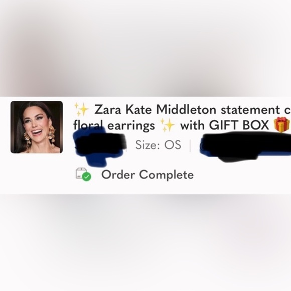 Zara Kate Middleton Cascade Summer Earrings ✨🔥🔥 5⭐️ reviews - Picture 8 of 9